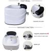 Xscxliny Acrylic Spa Foot Bath, Nail Salon Pedicure Deep Foot Bath, Spa Massage Nail Salon Pedicure Bathtub Foot Bath, Color Light Surf,A view 2
