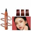 2-in-1 Magic Eyebrow Pencil | 2024 3D Waterproof Microblading Pen | 4-Fork Tip with Liquid Eyeliner | Natural Look (4 Colors) view 3
