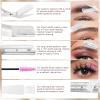 Tokusatsu 5 in 1 Eyebrow Trimming & Shaping Kit with Scissors, Razor, Spoolie & Cleaning Brush - Men/Women - White view 3