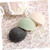 BIUDECO 2pcs Gentle Face Sponge Deep-Cleaning for Flaky Skin Exfoliating Scrubber view 2
