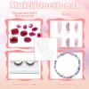 30 Pcs Press On Nail Packaging Box with 60 Pcs Adhesive Double Sided Tape Artificial Nail Display Storage Box Acrylic Nail Display Box Nail Box Organizer Case for Nail Salon view 4