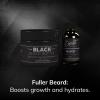 Detroit Grooming Co. Beard Oil & Beard Butter Bundle  Black (Cedarwood & Amber Scent)  Beard Hydration Set with Vitamin E & Sunflower Oil view 2