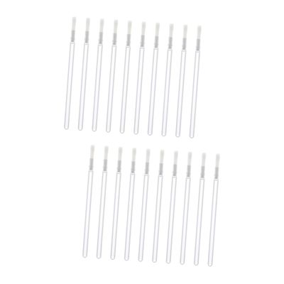 BIUDECO 2sets Lip Brush Applicator Disposable Perfect for Daily Lip Makeup Professional and Personal Use 50pcs*2