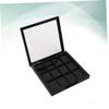 BIUDECO 2 Pcs 12 Empty Eyeshadow Palette 12 Grids Storage Box Magnetic Eye Shadow Palette for Women view 2