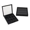 BIUDECO 2 Pcs 12 Empty Eyeshadow Palette 12 Grids Storage Box Magnetic Eye Shadow Palette for Women view 3