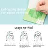 200 Sheets Oil Absorbing Sheets for Face, Makeup Blotting Paper Oil Blotting Sheets, Oil Blotting Sheets for Face Soft Oil Unisex Blotting Papers for Oily Care (Bamboo charcoal+Chamomile) view 3