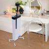 3 in 1 Hair Steamer, Adjustable Standing Nano Hair Steamer for Deep Conditioning, 1300W Vertical Beauty Salon Hair Dryers, Hair Hydration Sprayer Humidifier on Wheels for Hair Care Repair (White) view 3