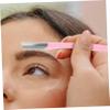BIUDECO 3pcs Stainless Steel Eyebrow Trimmer Kit Eyebrow Shaper and Makeup Tool for Women and Girls Convenient Travel Easy to Clean view 3