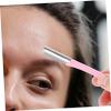 BIUDECO 3pcs Stainless Steel Eyebrow Trimmer Kit Eyebrow Shaper and Makeup Tool for Women and Girls Convenient Travel Easy to Clean view 4