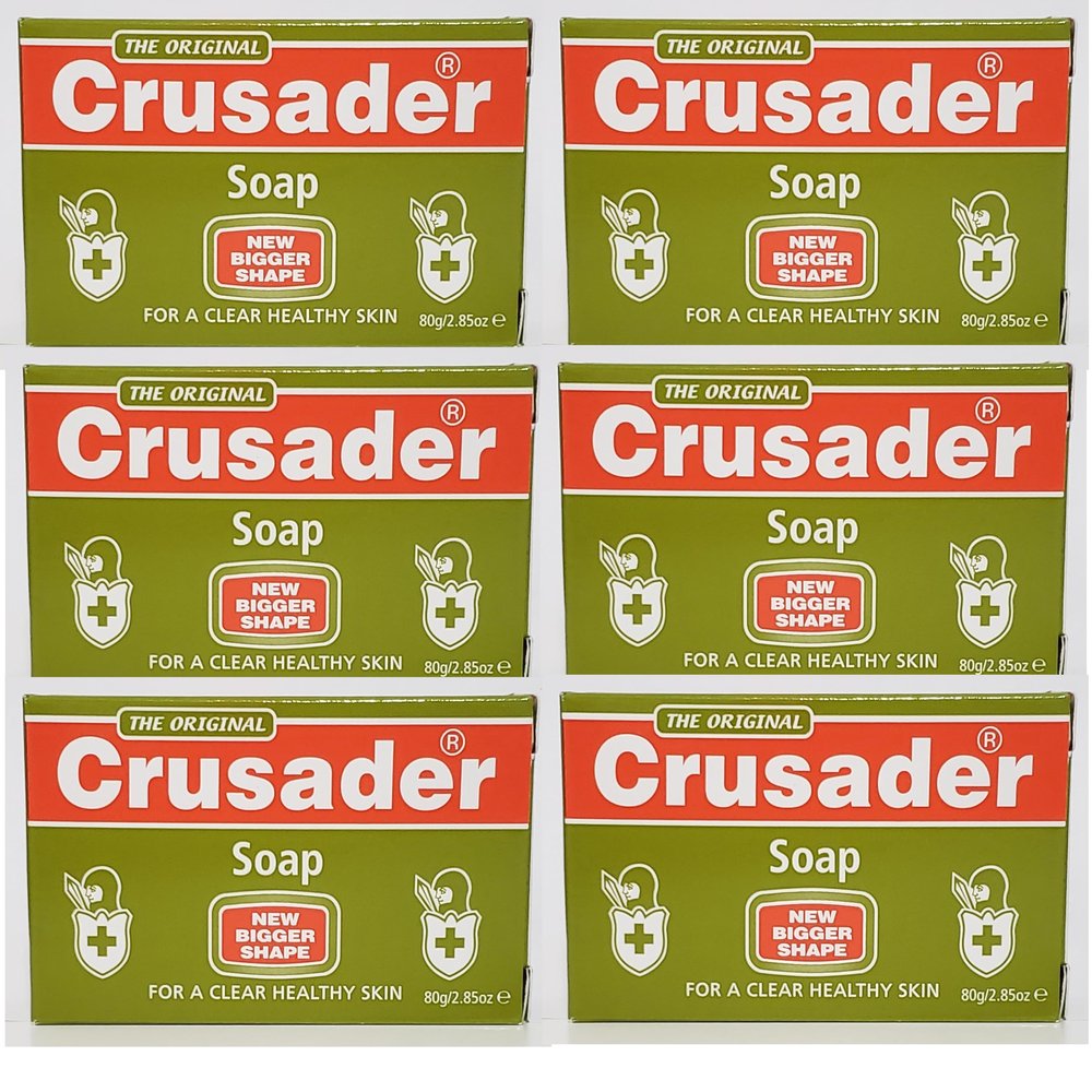 Original Crusader Deep Cleansing Bar Soap 2.85oz [6-pack]