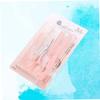 BIUDECO 5pcs Stainless Steel Eyebrow Razor Set Women Makeup Shaper Kit Facial Hair Remover Trimmer for Use Extended Cross Section view 3