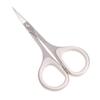 BIUDECO 3pcs Safety Stainless Steel Scissors for Facial Hair Nose Hair Eyebrow Trimmer Grooming Scissors view 1