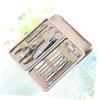 BIUDECO Professional Manicure Set 16pcs Nail Tools Kit Cuticle Pusher Cleaner Trimmer Home or Salon Use Durable Stainless Steel view 4