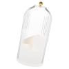 Abaodam Rotating Vanity Organizer Makeup Brush Holder Lid Stylish Desktop Storage for Cosmetics Stationery Items Spacious Design for Neat Orderly Spaces view 1