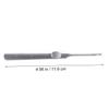 BIUDECO Remover Tool Cuticle Dead Skin Nail Pusher Nail Stripping Tool Stainless Steel Double-ended Manicure view 2