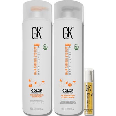 GK HAIR Global Keratin Moisturizing Shampoo and Conditioner Sets (MOIS-DUO-1000-S10)