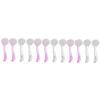 BIUDECO 12pcs Nail Brush with Non-skid Handle for Nail Cleaning Includes Soft and Stiff Bristles for Fingernail and Toenail Care Portable Design for Home and Travel view 1