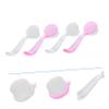 BIUDECO 12pcs Nail Brush with Non-skid Handle for Nail Cleaning Includes Soft and Stiff Bristles for Fingernail and Toenail Care Portable Design for Home and Travel view 4