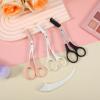 3 Pcs Eyebrow Trimmer Scissor, 2 in 1 Eyebrow Scissors with Comb, Non-Slip Stainless Steel Eyebrow Trimming Scissors Upgrade Eyebrow Cutter Eyebrow Scissors Makeup Tool for Women Men view 4