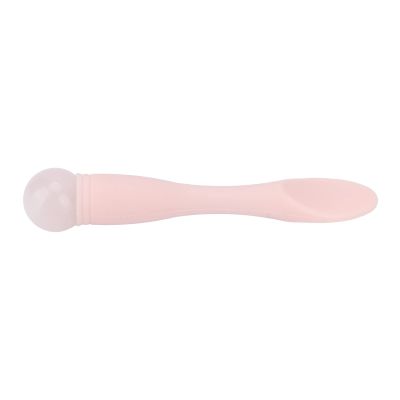 Eye Cream Applicator, Eye Lift Wand Professional Silicone Face Eye Cream Applicator Spatula Jadestone Eye Massage for Skin Care