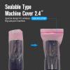 300pcs Tattoo Machine Covers Sealable Type - Pink 2.48 Inch Pen Covers Machine Bags Sleeves for Cartridge Machine - Professional Tattoo Supplies & Accessories (Pink (2.48 inch)) view 2