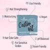 Castor Oil Conditioner Bar for Hair Growth. Eco Friendly, Vegan, Color Safe, pH Balanced. Solid Conditioner Bar Equal To 3 Liquid Bottles. Zero Plastic, USA Made, Strengthening & Dry Hair Relief view 2