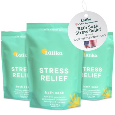 Stress-Relief Epsom Salt Bath Soak
