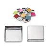 BIUDECO 120pcs Empty Square Stainless Steel Pans for for Pressing Eyeshadows Blushers and Powders Makeup Tins view 3