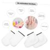 BIUDECO 6pairs Moisturizing Hand and Paraffin Wax Insulated Gloves and Booties for Dry for Wax Treatments and Home Care Sessions Reusable and Washable Design view 3