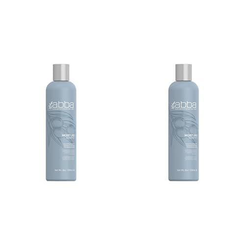 ABBA - Pure Moisture Shampoo & Conditioner Duo - Olive & Peppermint Oil, 8 fl oz Each