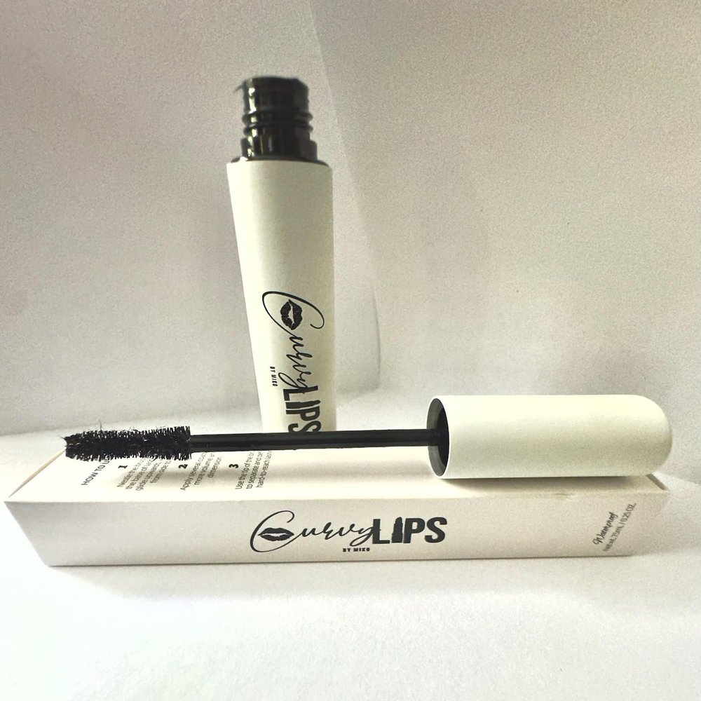 CURVY LIPS BY MIKO Curve Mascara, Volumizing and Lengthening, Smudge-Proof