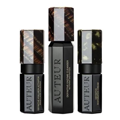 AUTEUR Definitive Exploration Set Renewal (Definitive Enzyme Cleanser, Definitive Renewal Serum, Definitive Renewal Cream)