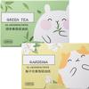 200 Sheets Oil Absorbing Sheets for Face, Makeup Blotting Paper Oil Blotting Sheets, Oil Blotting Sheets for Face Soft Oil Unisex Blotting Papers for Oily Care (Green tea+Gardenia) view 1