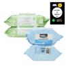 Equate Beauty Makeup Remover Cleansing Towelettes, 80 Count, Equate Exfoliating Wet Cleansing Makeup Remover Facial Wipe, Twin Pack, 100 Count Maker Explorador Private Label view 1