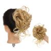 YNWDBY Hair Accessories Synthetic Curly Hair Bun Ponytail Hair Extensions Long Messy Curly Hair Bun with Elastic Band Women Hair Bun Headbands Hair Pieces For Women(0014) view 1