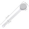 Foot File Callus Remover,Beomeen Pumice Stone for Feet with Long Handle 14", Hard Skin Callus Remover, Scrubber and Exfoliator for Dead Dry Skin, Softer & Smoother Feet, Pedicure Tool (Straight) view 3