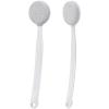 Beomeen Pumice Stone for Feet with Long Handle, 2 Pack Hard Skin Callus Remover, Scrubber and Exfoliator for Dead Dry Skin, Softer & Smoother Feet, Pedicure Tool (Curved) view 1