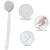 Beomeen Pumice Stone for Feet with Long Handle, 2 Pack Hard Skin Callus Remover, Scrubber and Exfoliator for Dead Dry Skin, Softer & Smoother Feet, Pedicure Tool (Curved) view 2