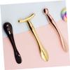 BIUDECO 3pcs Eye Cream Applicator Eye Massage Spoon for Skincare and Cream Application Includes Round and Ball Tips Random Colors view 3