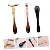 BIUDECO 3pcs Eye Cream Applicator Eye Massage Spoon for Skincare and Cream Application Includes Round and Ball Tips Random Colors view 4