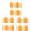 BIUDECO 60pcs -use Eyebrow and Interdental Brush Portable Makeup Tools for Lip Eye Brow Application Lightweight and Travel-friendly Cosmetic Brushes Covers view 1
