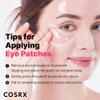 COSRX Pink Peptides Collagen Hydrogel Eye Patch for Puffy Eyes and Dark Circles, Under Eye Mask, 60 Under Eye Patches, Korean Skin Care - Stocking stuffers for women view 3
