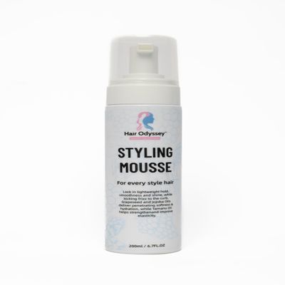 Hair Odyssey Styling Mousse for Every Style Hair, 6.7 fl oz
