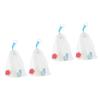 BIUDECO 4pcs Facial Foaming Nets for Soap Cleansing Bubble Making Bags Portable Exfoliating Pouches for Deep Cleansing for Home and Travel Use view 1