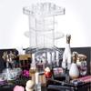 A1DFDFGOQSFG Cosmetic Storage Box Home Transparent Acrylic Desktop Skin Care Dressing Table Lipstick Finishing Rotating Rack view 2