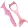 Baluue 2pcs Silicone Eyeliner Stencil Kit Eyeliner Wing Stencil for Eyes Eyeshadow Aid Tool Makeup Assistant view 1