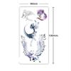 2PCS Waterproof Temporary Tattoo Sticker Roses Flower Pattern Flower Arm Body Art Big Large Fake Tattoo(002) view 2