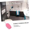 TOVINANNA Automatic Scrub Brush Long Handle Shower Sponge Exfoliating Body Scrub Bath Tool view 4