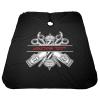 Custom Barber Cape Hairdresser Cape, Add Your Photo Text Logo Personalized Salon Cape for Men, Customized Hair Cutting Cape for Home Salon Barbershop view 4