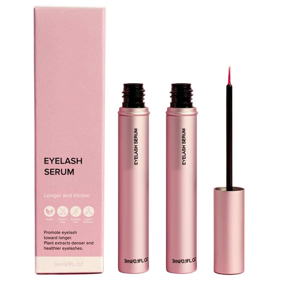 Lash by Eyelash Serum, Lash Booster for Longer Fuller and Thicker Lash Enhancing Serum -2 Pack